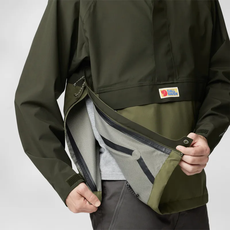 Fjallraven Vardag Hydratic Anorak Mens in Deep Forest Laurel Green-4